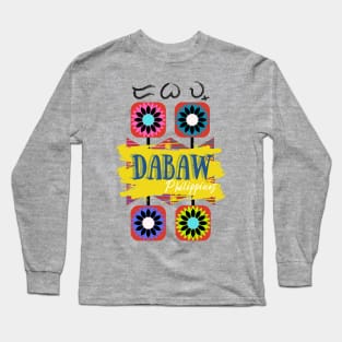 Baybayin word Davao Long Sleeve T-Shirt